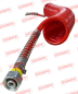 Preview: 150296 Kempf Wendelflex "EXTREM" M18x1,5 rot, l= 3.500 mm